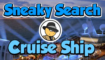 Sneaky Search: Cruise Ship logo