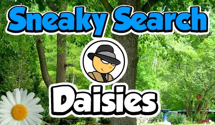 Sneaky Search: Daisies logo