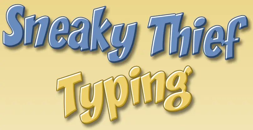 Sneaky Thief Typing logo
