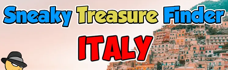 Sneaky Treasure Finder: Italy logo