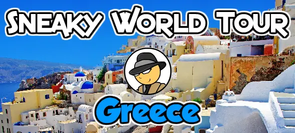 Sneaky World Tour: Greece logo