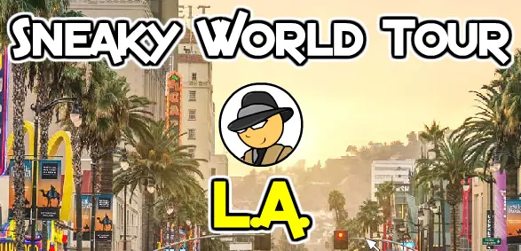 Sneaky World Tour: LA logo