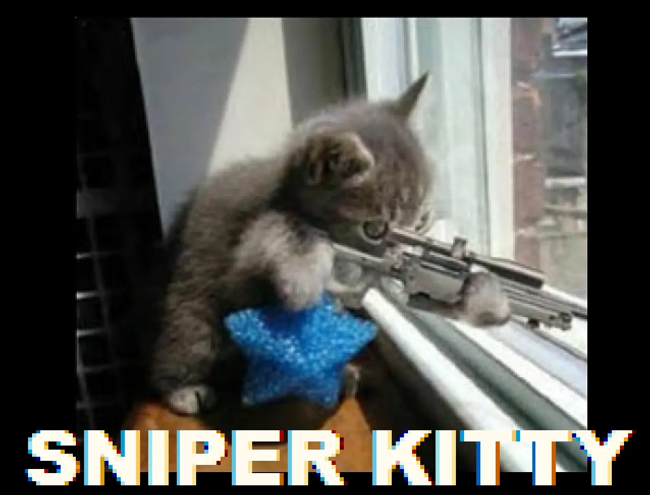 Sniper Kitty logo
