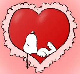 Snoopy in Love logo