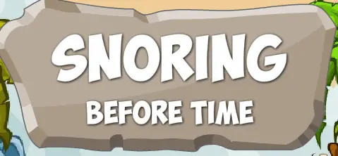 Snoring Before Time logo