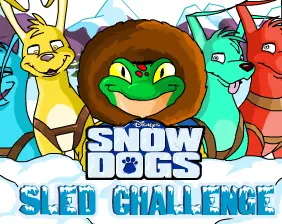 Snow Dogs Sled Challenge logo