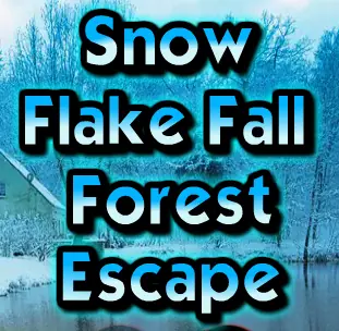Snow Flake Fall Forest Escape logo