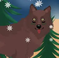 Snow Globe Wolf Maker logo