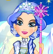 Snow Queen Dress up logo