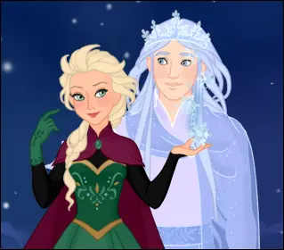 Snow Queen Scene Maker logo