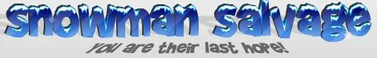 Snowman Salvage logo