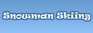 Snowman Skiing logo