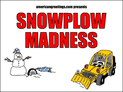 Snowplow Madness logo