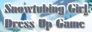 Snowtubing Girl Dress Up Game logo
