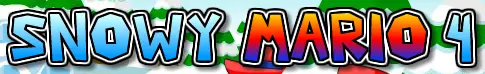 Snowy Mario 4 logo