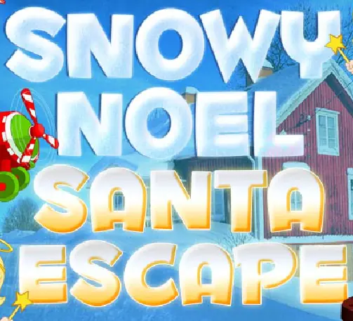 Snowy Noel Santa Escape logo