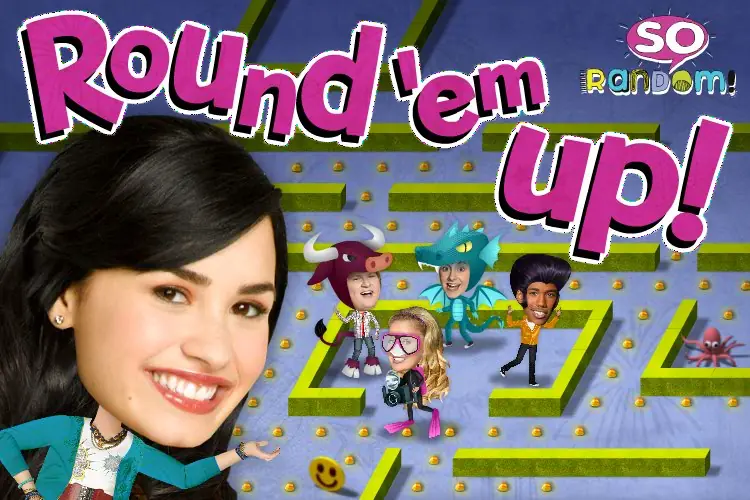 So Random!: Round 'em Up! logo