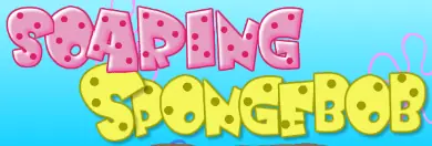 Soaring SpongeBob logo