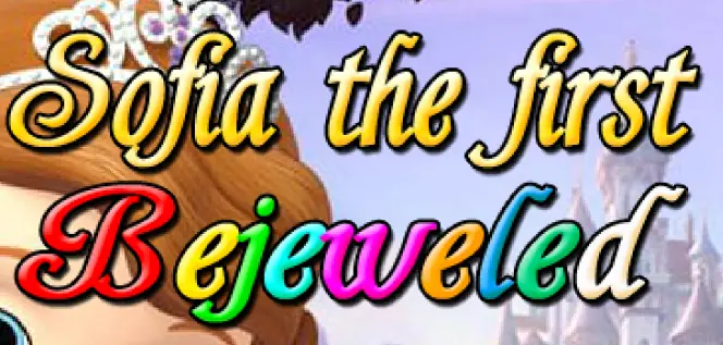 Sofia the First Bejeweled logo
