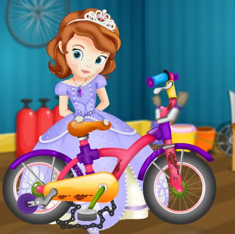Sofia the First: Bicycle Repair logo
