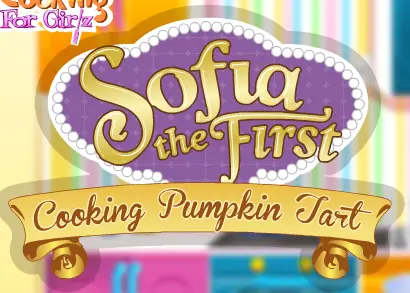 Sofia the First: Cooking Pumpkin Tart logo