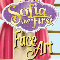 Sofia the First Face Art logo
