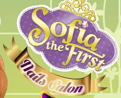 Sofia the First: Nails Salon logo