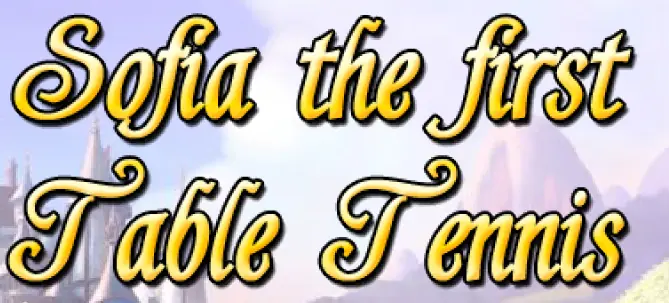 Sofia the First Table Tennis logo