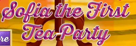 Sofia the First Tea Party logo
