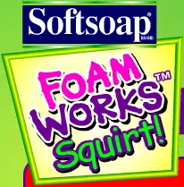 Softsoap Foam Works Squirt! logo