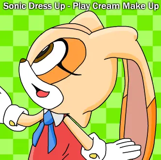 Sonic Dress Up - Play Cream Make Up logo