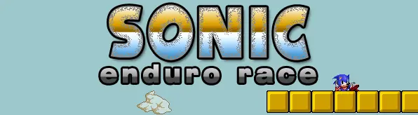 Sonic enduro race logo
