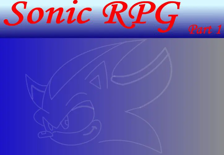 Sonic RPG Episode 1-1 logo