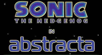 Sonic the Hedgehog in Abstracta logo