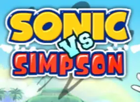 Sonic Vs Simpson logo