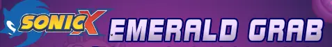 Sonic X Emerald Grab logo