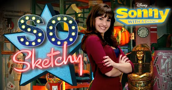 Sonny with a Chance: So Sketchy logo