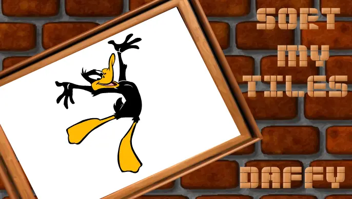 Sort My Tiles Daffy logo