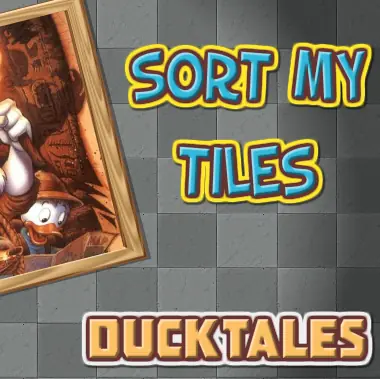 Sort My Tiles Ducktales logo