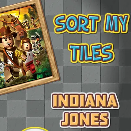 Sort My Tiles Indiana Jones logo