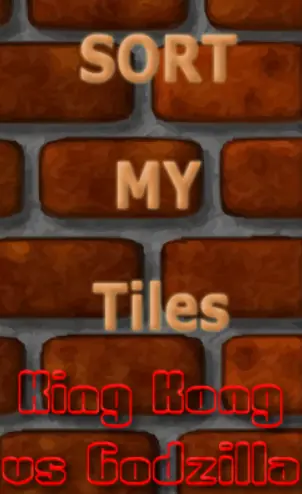 Sort my Tiles King Kong Vs Godzilla logo