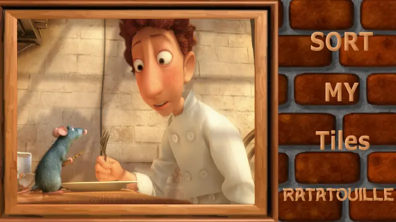 Sort My Tiles Ratatouille logo