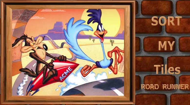 Sort My Tiles Road Runner logo