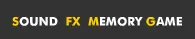 Sound FX Memory Game logo