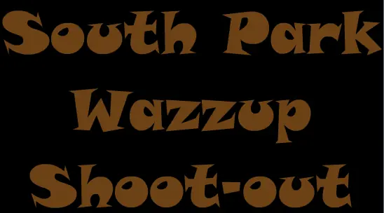 South Park Wazzup Shoot-Out logo