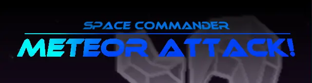 Space Commander: Meteor Attack! logo