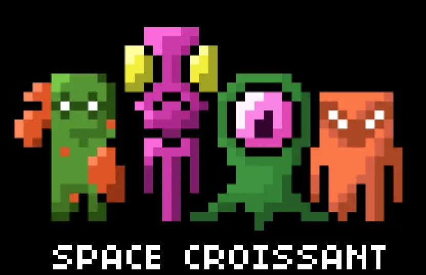 Space Croissant logo