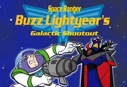Space Ranger Buzz Lightyear's Galactic Shootout logo