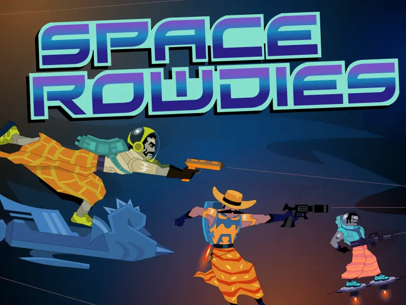 Space Rowdies logo