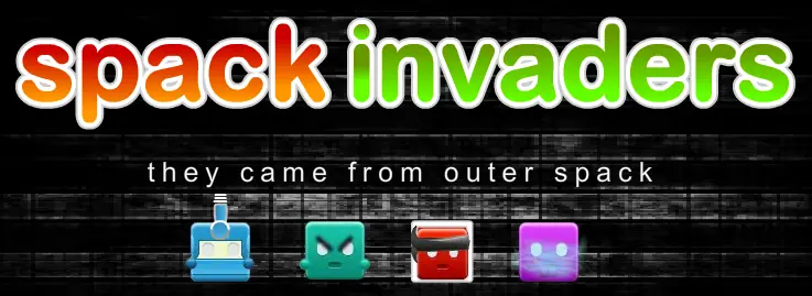 Spack Invaders logo